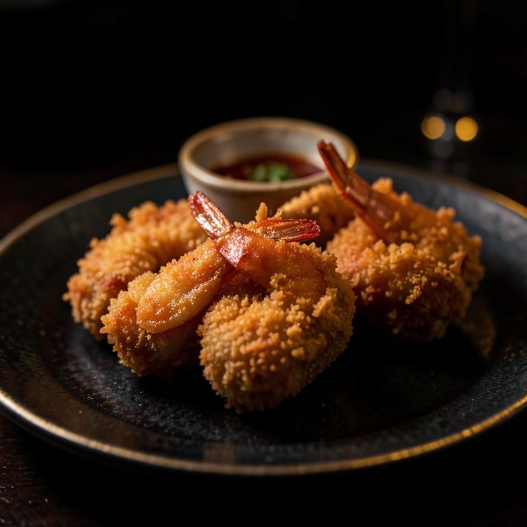 Golden Shrimp Cakes